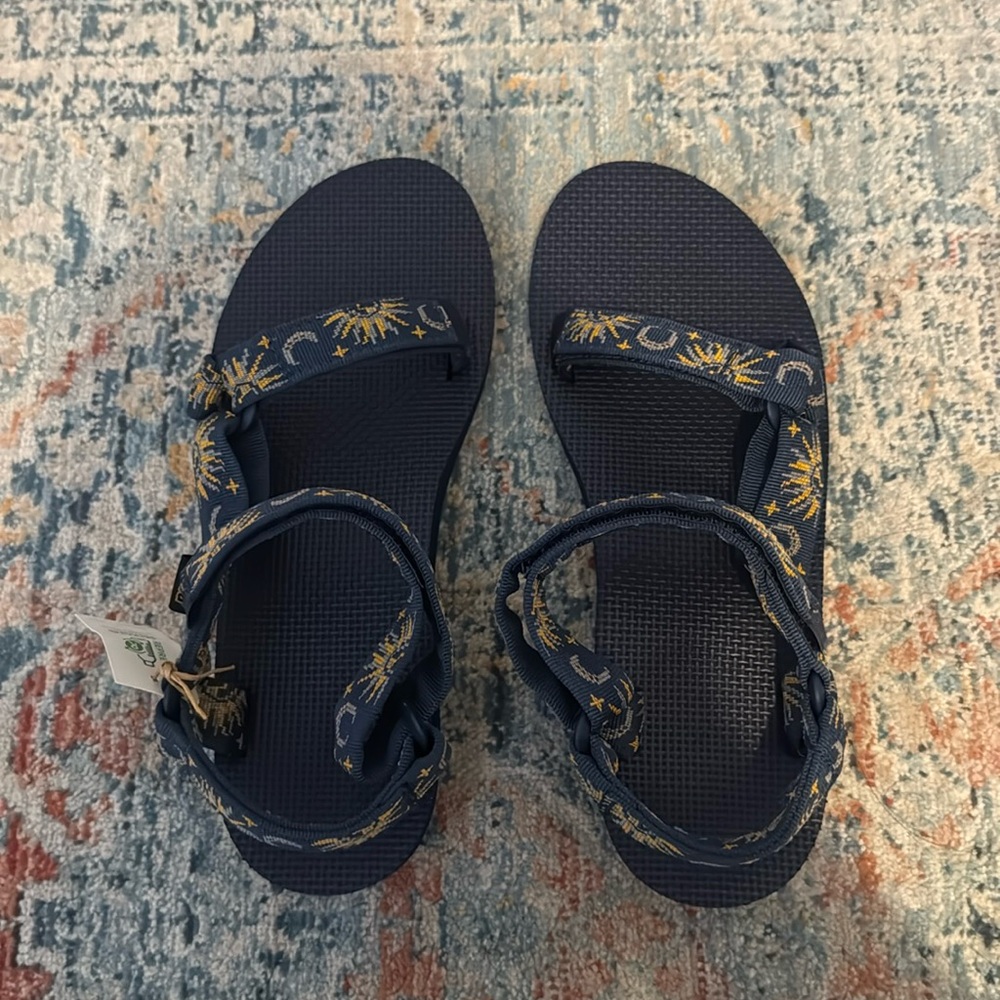 Teva Women's Original Universal Sandals in Sun and Moon Blue - NWT
